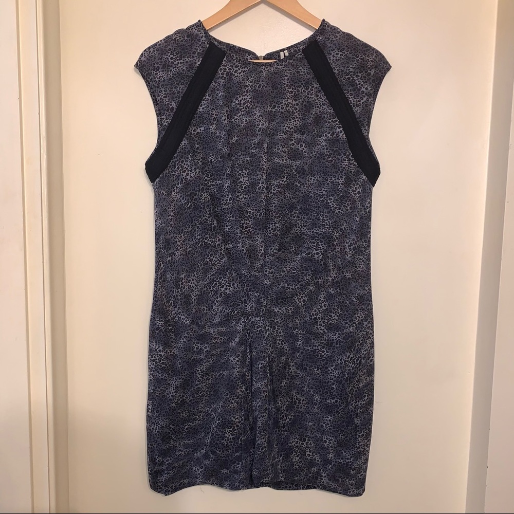 IRO 100% Silk ‘Jane’ Leopard Print Mini Dress - Picture 5 of 14